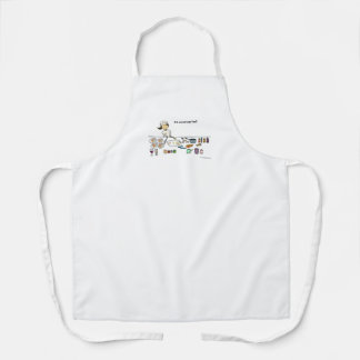 Tablier Quelqu'un a-t-il dit de la nourriture Apron