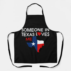 Tablier Quelqu'un au Texas m'aime Precious God Bless