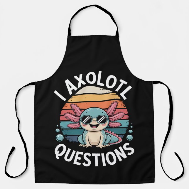 Tablier Questions sur l'Axolotl (Recto)