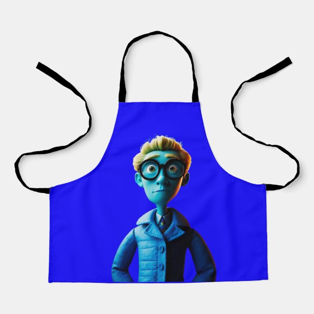 Tablier Qui vous regarde" Apron (Recto)