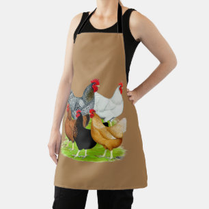 Tablier Quintette de poulet liée au sexe