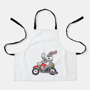 Tablier Rabbit en tant que Biker avec Motorcycle.PNG