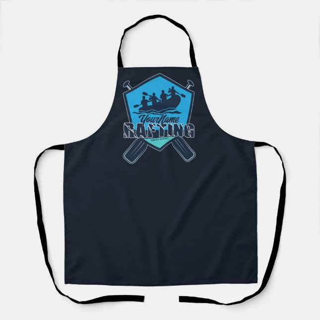 Tablier Rafting personnalisé Whitewater River Adventure (Recto)