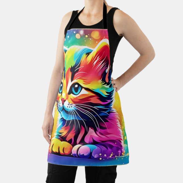 Tablier Rainbow Kitten Dream (Insitu)