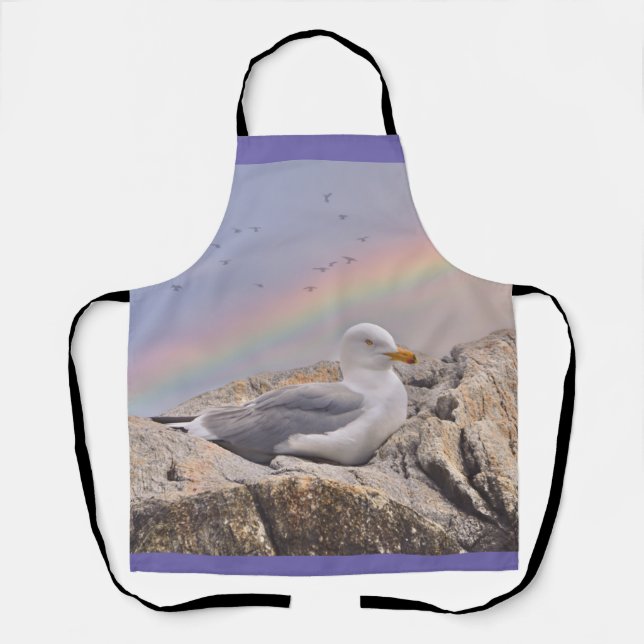 Tablier Rainbow Seagull (Recto)