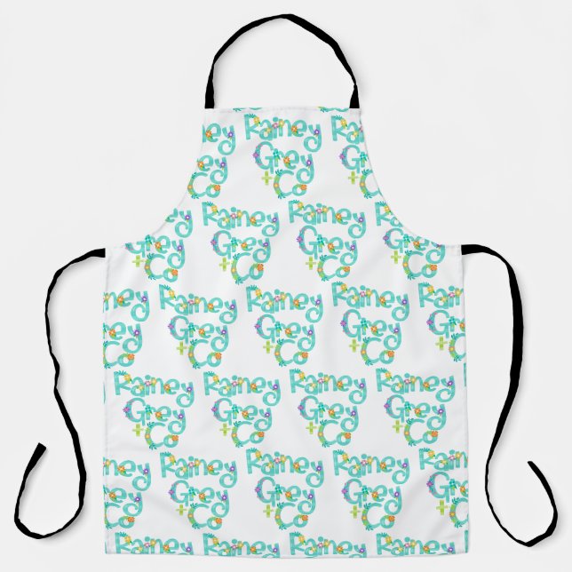 Tablier RAINEY GRAY + CO [logo 2] (Recto)