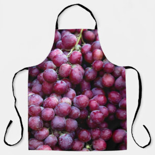 Tablier Raisins de vin rouge : Arrière - plan Luscious.