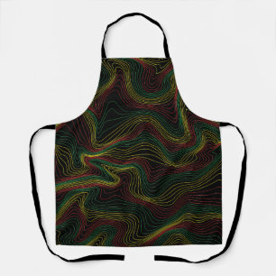 Tablier Rasta Waves