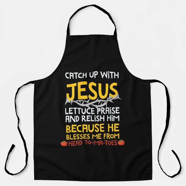 Tablier Rattraper Jésus (Recto)