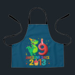 Tablier Rawr I'm 9 Kids 9 Year Old 9th Birthday<br><div class="desc">Rawr I'm 9 Kids 9 Year Old 9th Birthday</div>