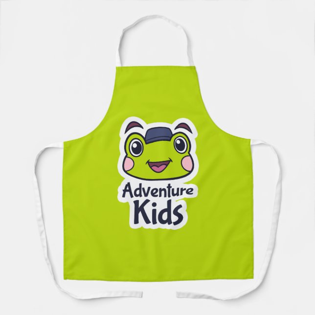 Tablier Ray the Frog Apron | Cuisine AventureEnfants (Recto)
