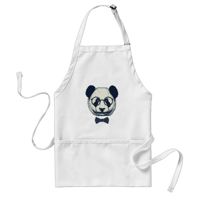 Tablier Rayures de panda (Devant)