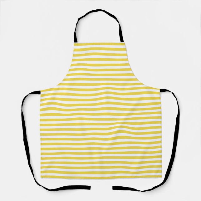 Tablier Rayures jaunes (Recto)