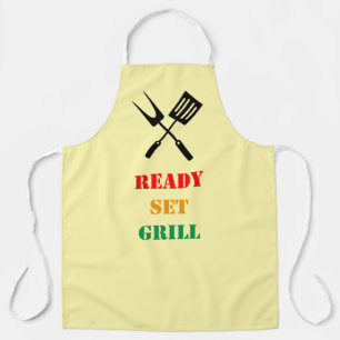 Tablier Ready, set, grill