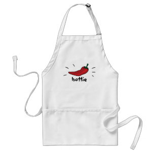 Tablier Red Chili Pepper Hottie Apron
