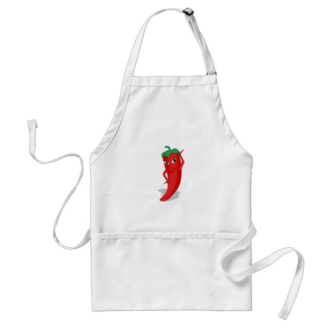 Tablier Red Hot Pepper Diva (Devant)