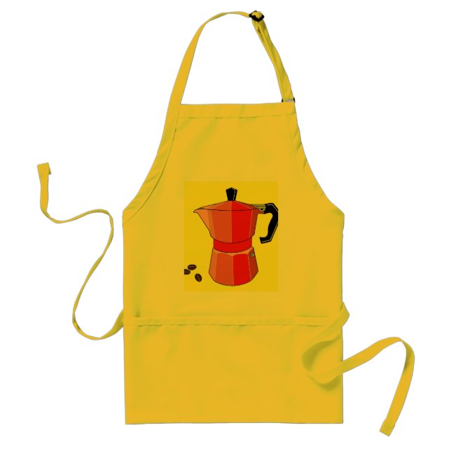 Tablier Red Rainbow Espresso (Devant)