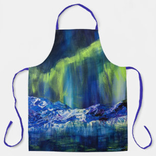 Tablier Réflexions glaciaires de l'Alaska BBQ Apron1