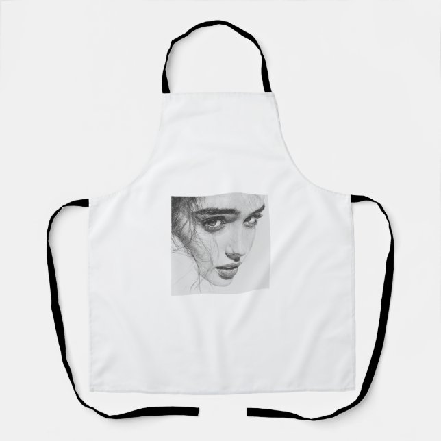 Tablier Regarde-la. (Recto)