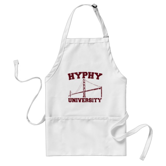 Tablier Région yay d'université de Hyphy (Devant)