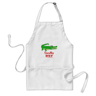 Tablier Règle de crocodiles