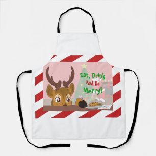 Tablier Reindeer Love Cookies