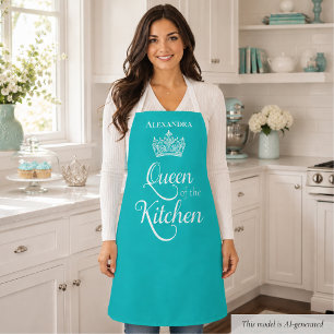 Tablier Reine adorable de la cuisine