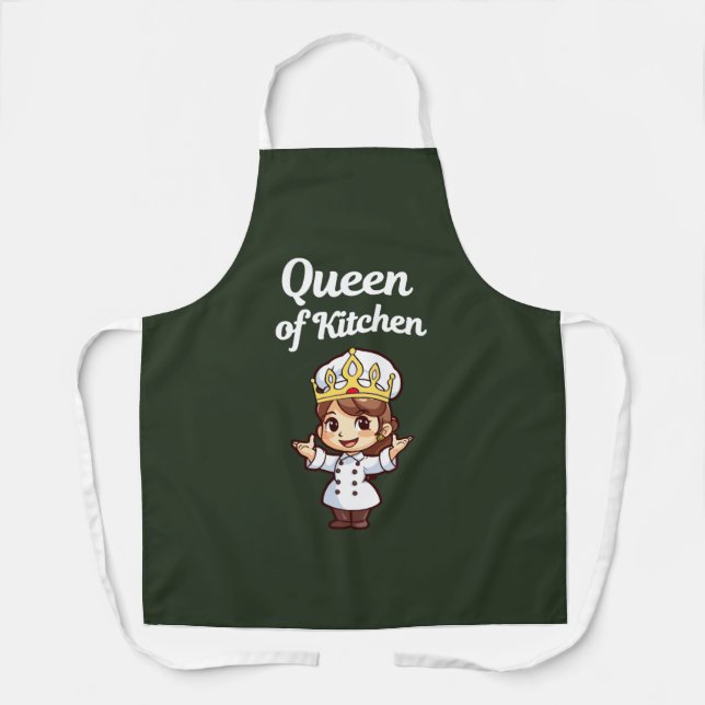 Tablier Reine de Cuisine (Recto)