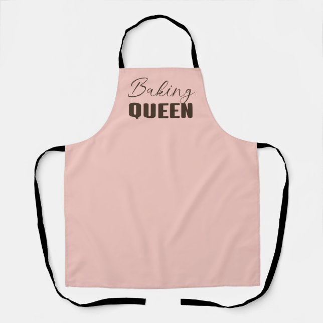 Tablier Reine de cuisson - amant de cuisson (Recto)