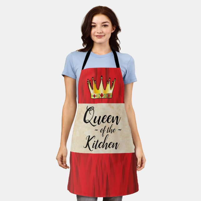 Tablier Reine De La Cuisine (Porté)