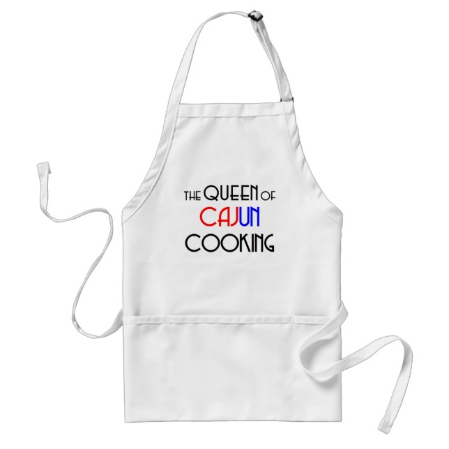 Tablier reine de la cuisine cajun (Devant)