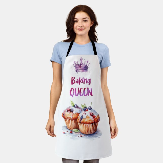 Tablier Reine de la pâtisserie (Porté)