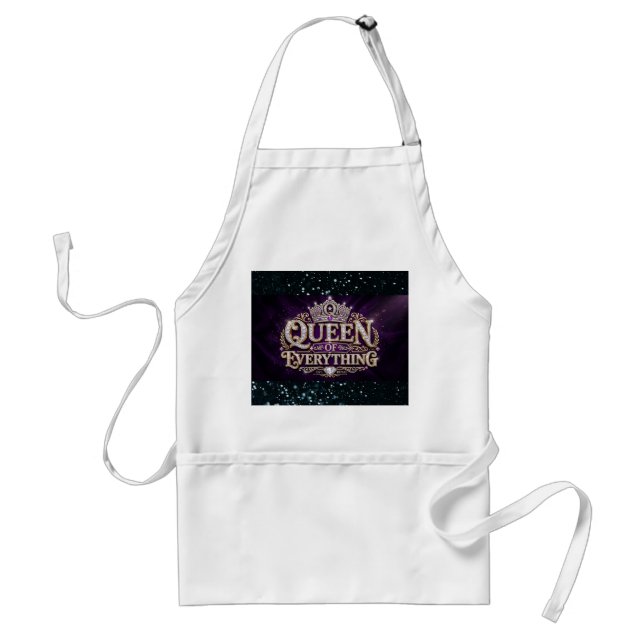 Tablier Reine De Tout Couronne Apron Standard (Devant)