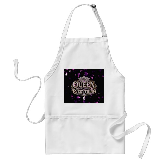 Tablier Reine De Tout Couronne Apron Standard (Devant)