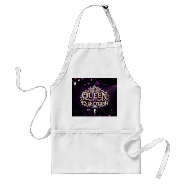 Tablier Reine De Tout Couronne Apron Standard (Devant)