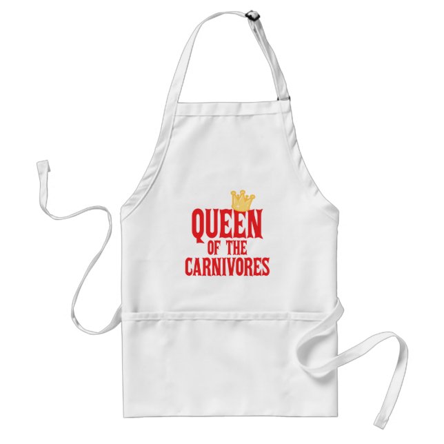 Tablier Reine des carnivores (Devant)