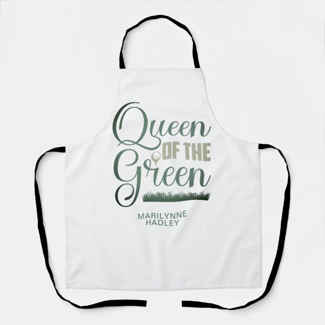Tablier Reine des golfeuses du vert (Recto)