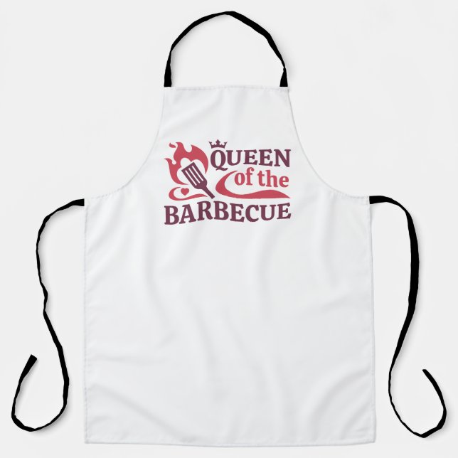 Tablier Reine Du Barbecue (Recto)