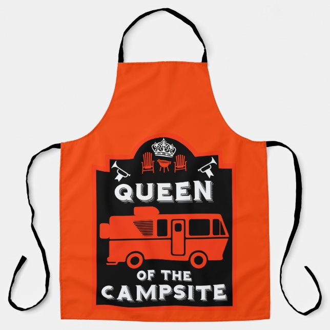 Tablier Reine Du Camping (Recto)