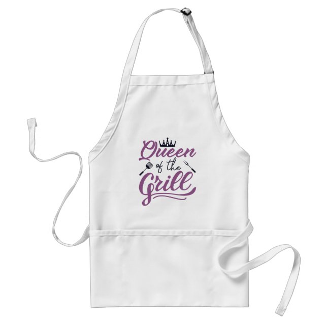 Tablier Reine Du Grill (Devant)