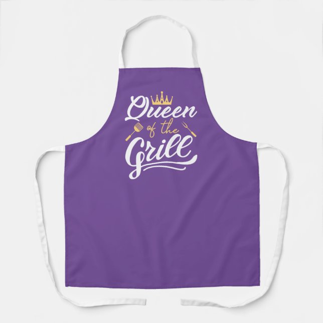 Tablier Reine Du Grill (Recto)