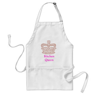 Tablier reine, reine de cuisine