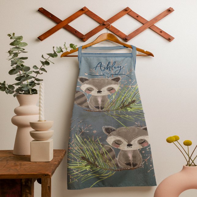 Tablier Renard bleu (Créateur téléchargé)