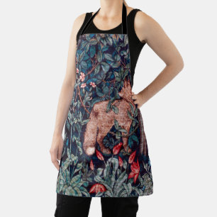 Tablier Renard dans la forêt, William Morris