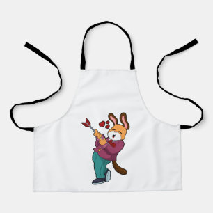 Tablier Renard en marié avec costume