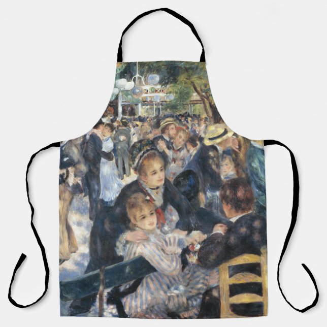 Tablier Renoir Danse au Moulin de la Galette Vintage (Recto)