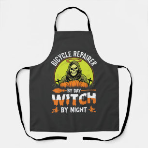 Tablier Réparateur de vélos Halloween le jour sorcière la