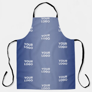 Tablier Répétition du logo de l'entreprise   Marine Blue G