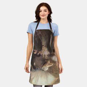 Tablier Répétition sur la scène par Edgar Degas