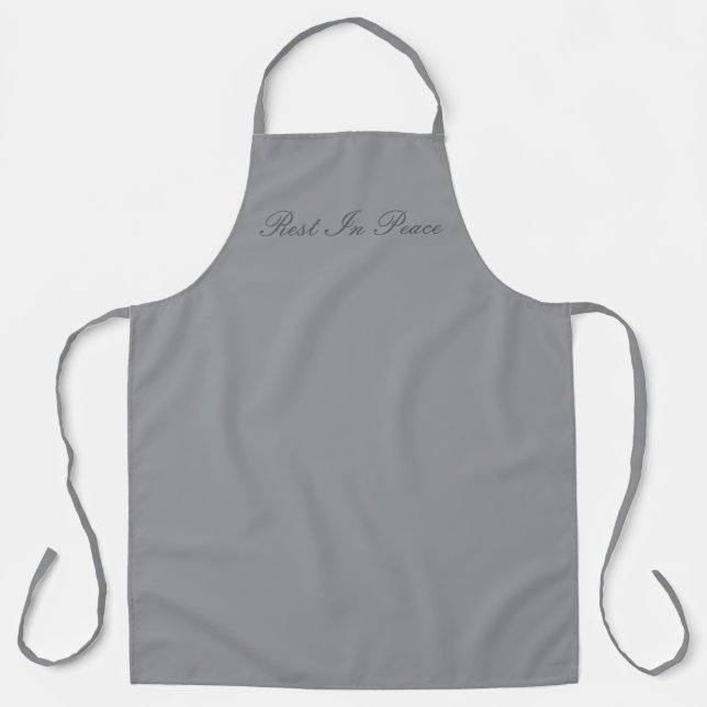 Tablier Repose En Paix Apron (Recto)